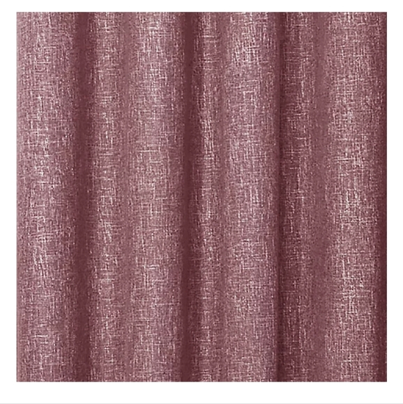 Quinn 95 Inch Total Blackout Grommet Top Curtain Panel in Eggplant - Picture 3 of 6